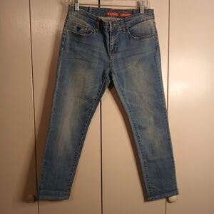 Guess L.A. Regular Fit 14/24 Blue Straight Leg Jeans (0583A2)